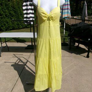 NWT GUESS YELLOW SUNDRESS 14